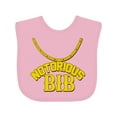thumbnail image 1 of Inktastic Notorious Bib Boys or Girls Baby Bib, 1 of 4