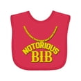 thumbnail image 1 of Inktastic Notorious Bib Boys or Girls Baby Bib, 1 of 4