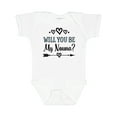thumbnail image 1 of Inktastic Nouna Godmother Proposal Boys or Girls Baby Bodysuit, 1 of 5