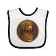 thumbnail image 1 of Inktastic Nova Scotia Duck Tolling Retriever Dog Boys or Girls Baby Bib, 1 of 4