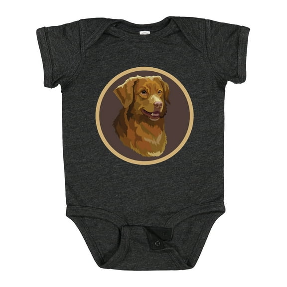 Inktastic Nova Scotia Duck Tolling Retriever Dog Boys or Girls Baby Bodysuit
