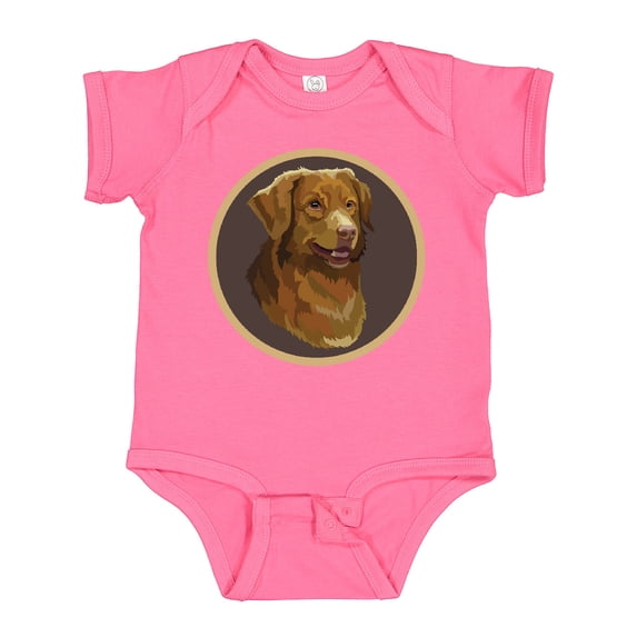 Inktastic Nova Scotia Duck Tolling Retriever Dog Boys or Girls Baby Bodysuit