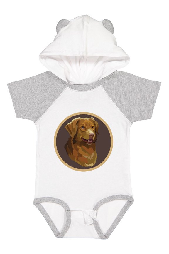Nova Scotia Duck Tolling Retriever Dog Boys or Girls Baby Bodysuit