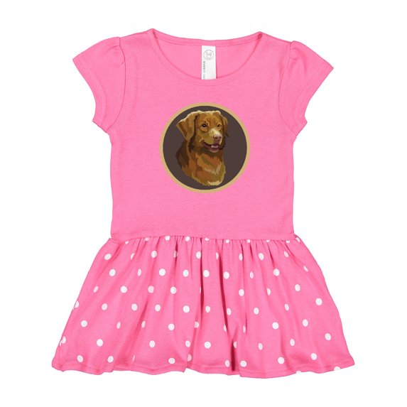 Inktastic Nova Scotia Duck Tolling Retriever Dog Gift Baby Girl Dress