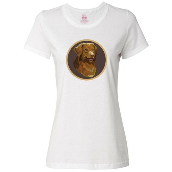Inktastic Nova Scotia Duck Tolling Retriever Dog Women's T-Shirt