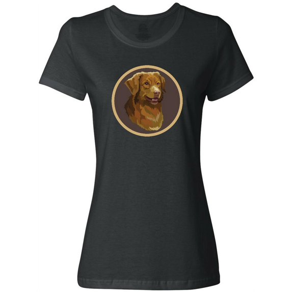 Inktastic Nova Scotia Duck Tolling Retriever Dog Women's T-Shirt