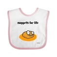 thumbnail image 1 of Inktastic Nuggets for Life Boys or Girls Baby Bib, 1 of 4