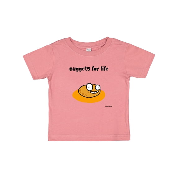 Inktastic Nuggets for Life Boys or Girls Baby T-Shirt