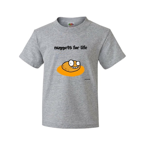 Inktastic Nuggets for Life Youth T-Shirt