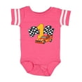 thumbnail image 1 of Inktastic Number One Race Car Boys or Girls Baby Bodysuit, 1 of 5