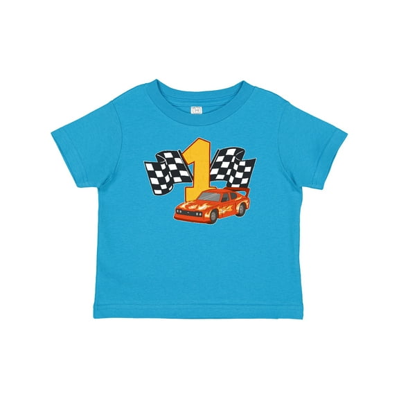 Inktastic Number One Race Car Boys or Girls Baby T-Shirt