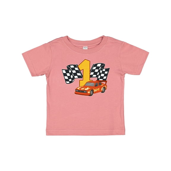 Inktastic Number One Race Car Boys or Girls Baby T-Shirt