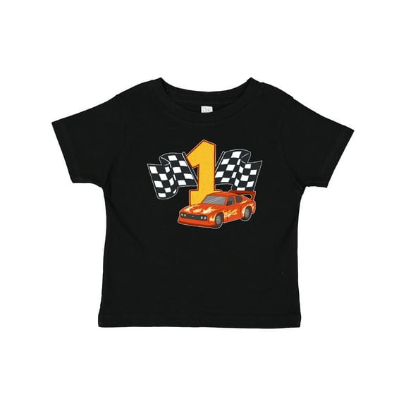 Inktastic Number One Race Car Boys or Girls Baby T-Shirt