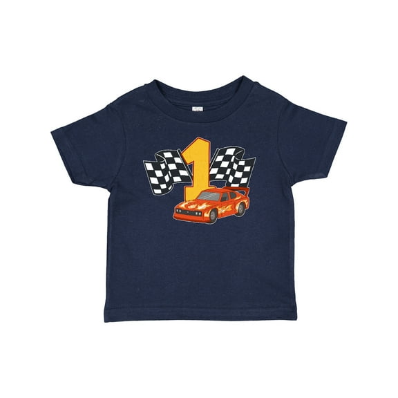 Inktastic Number One Race Car Boys or Girls Baby T-Shirt