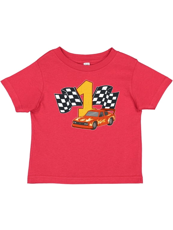 Number One Race Car Boys or Girls Baby T-Shirt