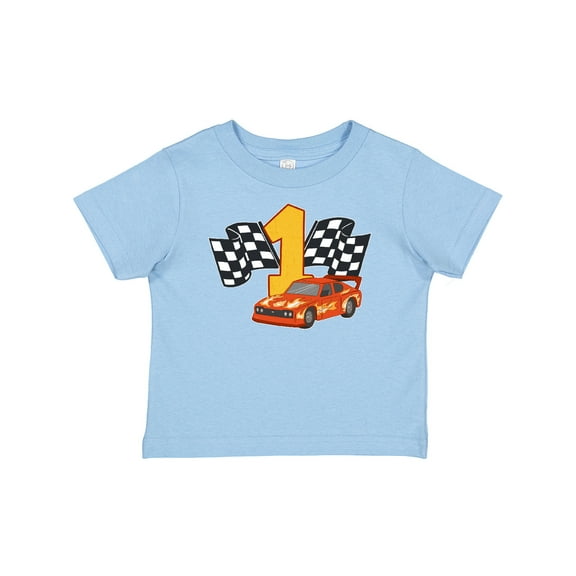 Inktastic Number One Race Car Boys or Girls Baby T-Shirt