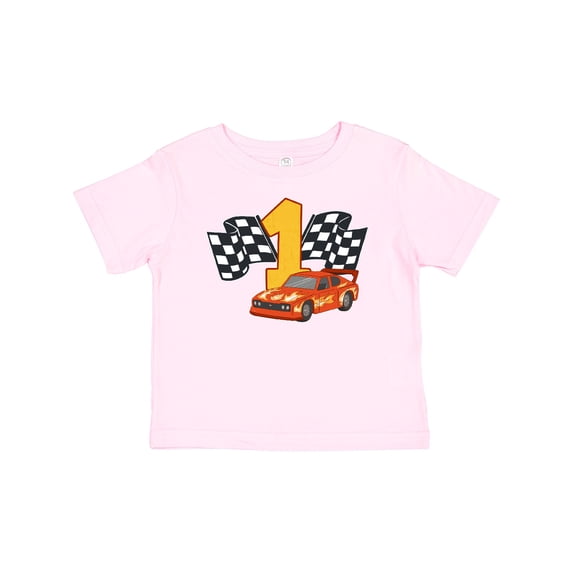 Inktastic Number One Race Car Boys or Girls Baby T-Shirt
