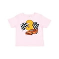 thumbnail image 1 of Inktastic Number Three Race Car Boys or Girls Toddler T-Shirt, 1 of 5