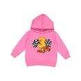 thumbnail image 1 of Inktastic Number Three Race Car Toddler Hoodie, 1 of 4