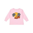 thumbnail image 1 of Inktastic Number Two Race Car Boys or Girls Long Sleeve Toddler T-Shirt, 1 of 5