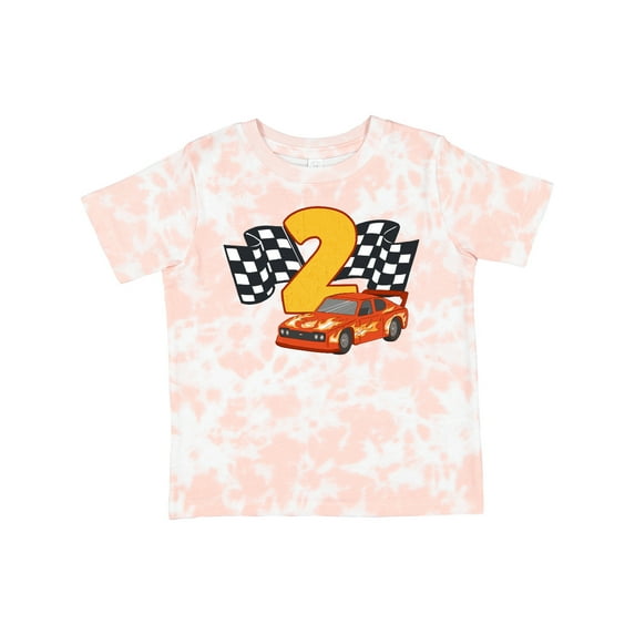 Inktastic Number Two Race Car Boys or Girls Toddler T-Shirt
