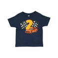 thumbnail image 1 of Inktastic Number Two Race Car Boys or Girls Toddler T-Shirt, 1 of 5