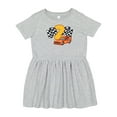 thumbnail image 1 of Inktastic Number Two Race Car Girls Toddler Dress, 1 of 5