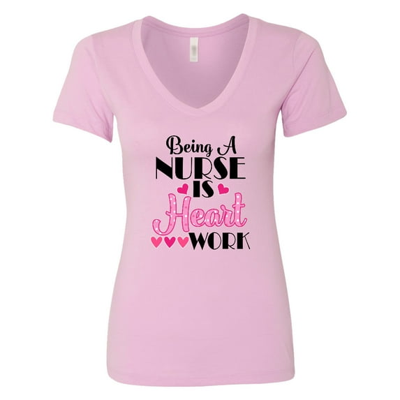 Inktastic Nurse Appreciation Cute Women's V-Neck T-Shirt