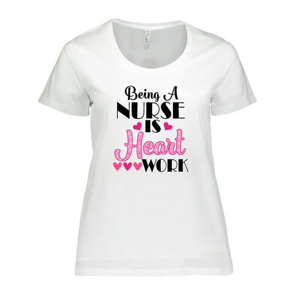 Inktastic Nurse Appreciation Gift Cute Women's Plus Size T-Shirt