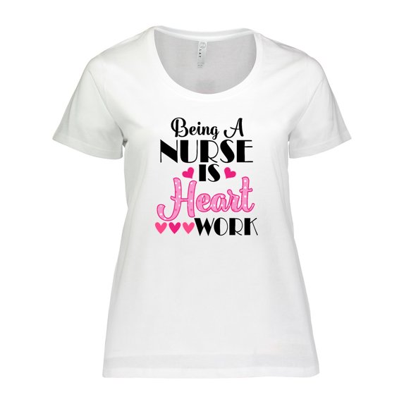 Inktastic Nurse Appreciation Gift Cute Women's Plus Size T-Shirt