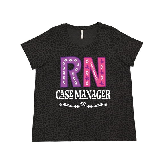 Inktastic Nurse Case Manager Gift Women's Plus Size T-Shirt