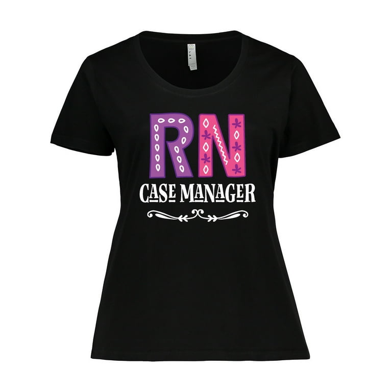 Inktastic Nurse Case Manager Gift Women's Plus Size T-Shirt 