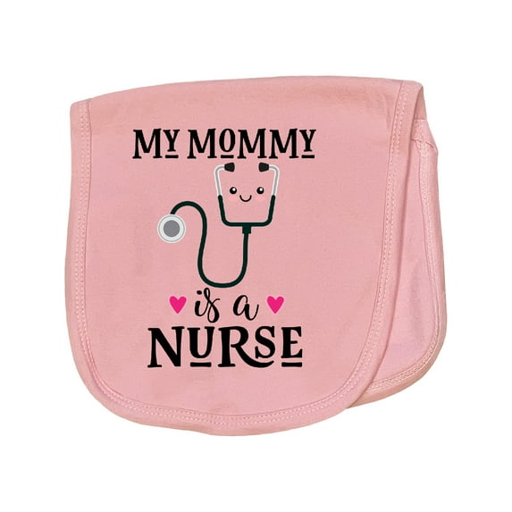 Inktastic Nurse Mom Kids Nursing Baby Burp Cloth