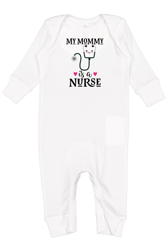 Nurse Mom Kids Nursing Baby Romper Coveralls