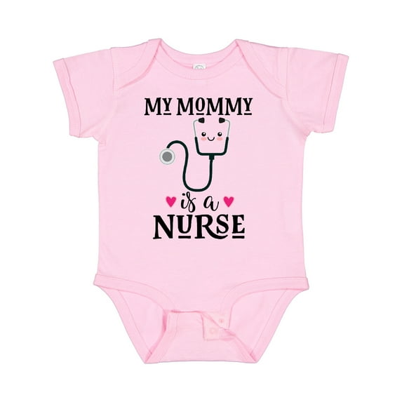 Inktastic Nurse Mom Kids Nursing Girls Baby Bodysuit