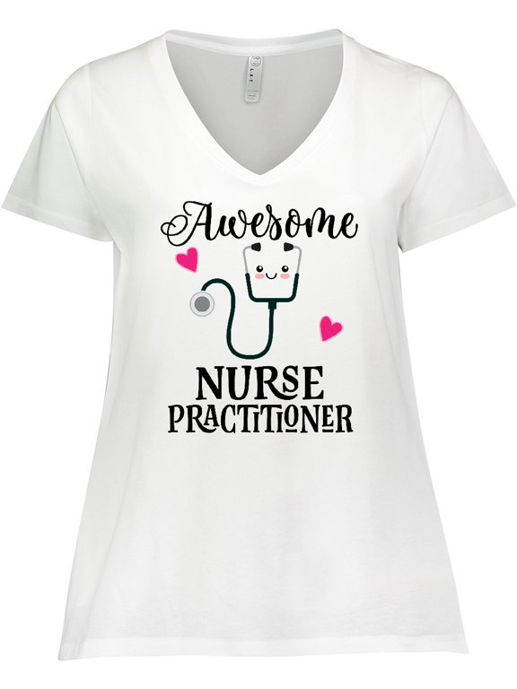 Nurse Practitioner LNP Gift Women's Plus Size V-Neck T-Shirt