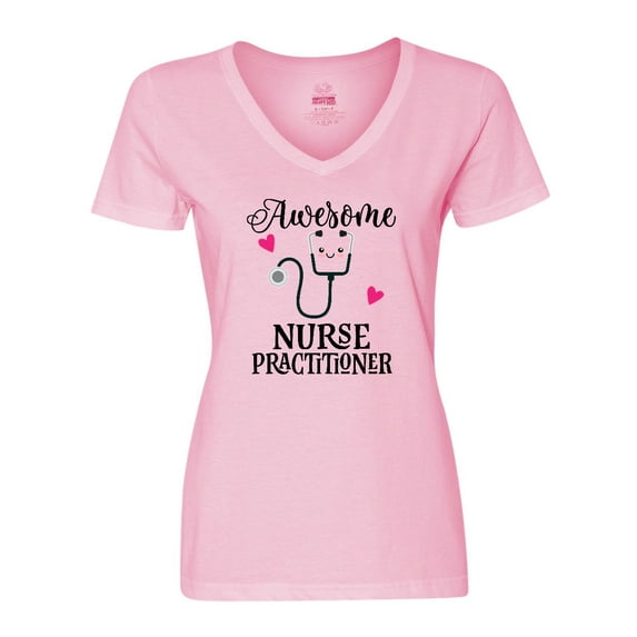 Inktastic Nurse Practitioner LNP Gift Women's V-Neck T-Shirt