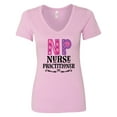 thumbnail image 1 of Inktastic Nurse Practitioner Np Appreciation Women's V-Neck T-Shirt, 1 of 5