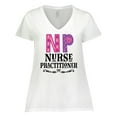 thumbnail image 1 of Inktastic Nurse Practitioner NP Gift Women's Plus Size V-Neck T-Shirt, 1 of 5