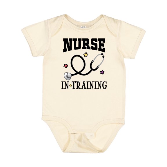 Inktastic Nurse in Training Nursing Girls Baby Bodysuit