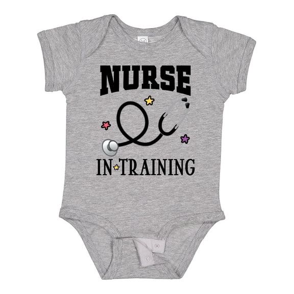 Inktastic Nurse in Training Nursing Girls Baby Bodysuit