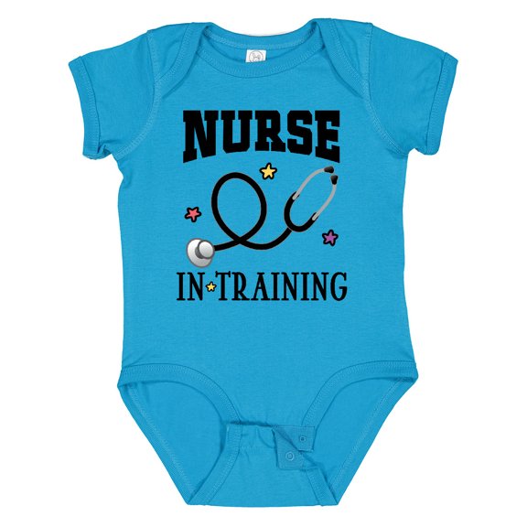Inktastic Nurse in Training Nursing Girls Baby Bodysuit