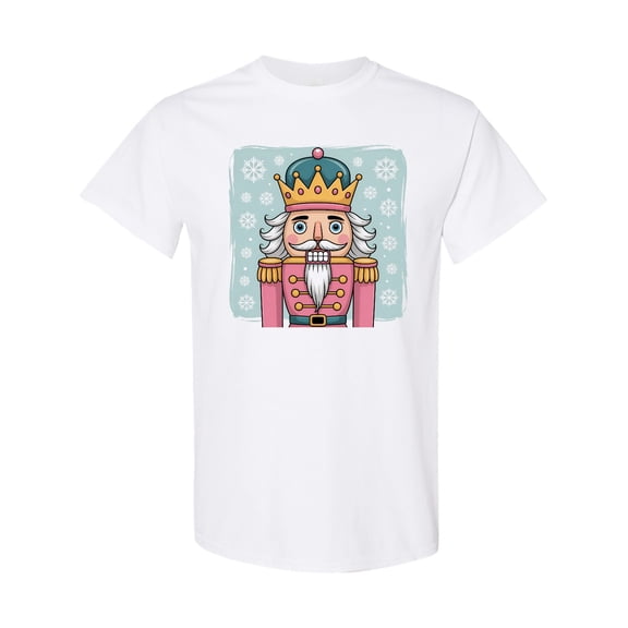 Inktastic Nutcracker Christmas Blue Crown T-Shirt