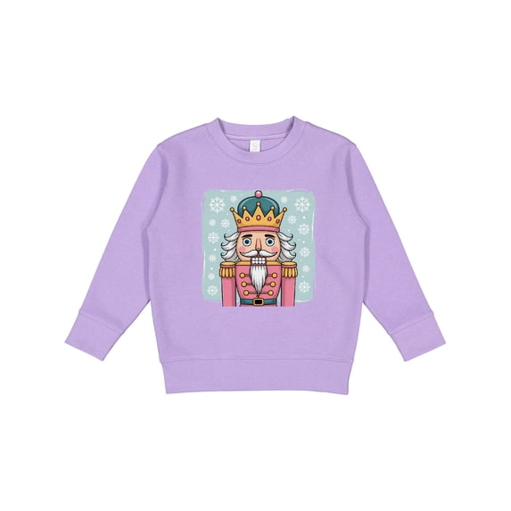 Inktastic Nutcracker Christmas Blue Crown Toddler Sweatshirt