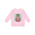 thumbnail image 1 of Inktastic Nutcracker Christmas Blue Crown Toddler Sweatshirt, 1 of 4