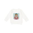 thumbnail image 1 of Inktastic Nutcracker Christmas Blue Crown Toddler Sweatshirt, 1 of 4