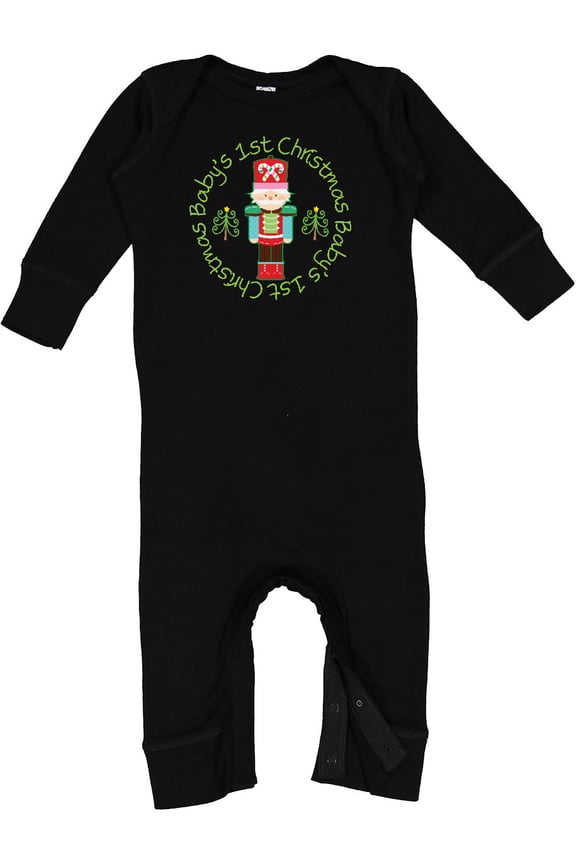 Nutcracker First Christmas Babys 1st Baby Romper Coveralls