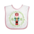 thumbnail image 1 of Inktastic Nutcracker First Christmas Babys 1st Boys or Girls Baby Bib, 1 of 4