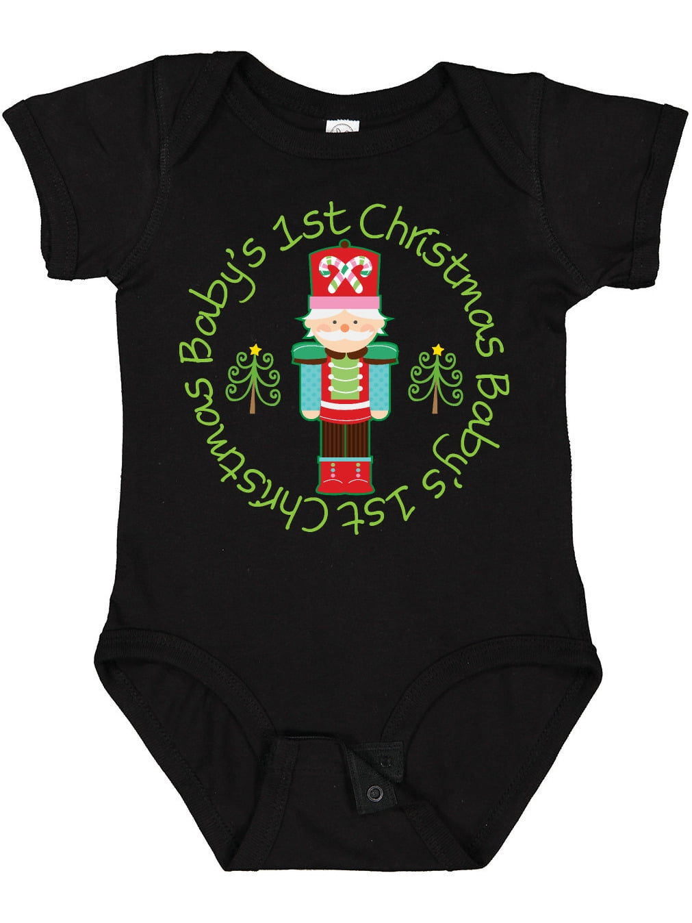 Inktastic Nutcracker First Christmas Babys 1st Boys or Girls Baby