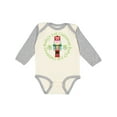 thumbnail image 1 of Inktastic Nutcracker First Christmas Babys 1st Boys or Girls Long Sleeve Baby Bodysuit, 1 of 5